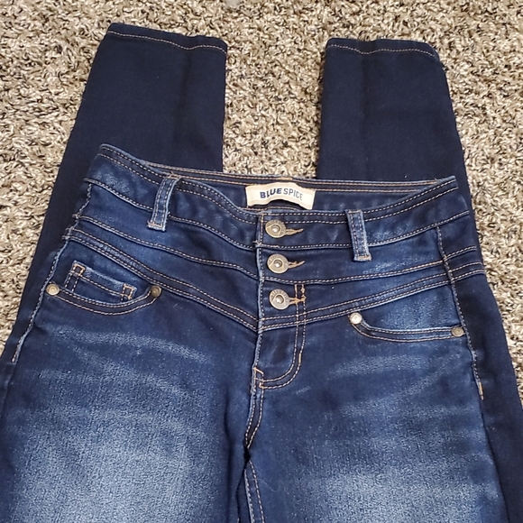 Blue Spice High Waist Skinny Jeans 